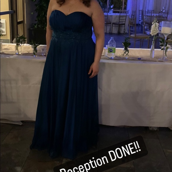 Strapless Evening Gown - Picture 4 of 5